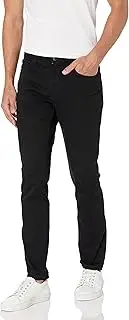 [Amazon Essentials] Goodthreads Men's Skinny-Fit 5-Pocket Comfort Stretch Chino Pant, Black, 36W x 30L