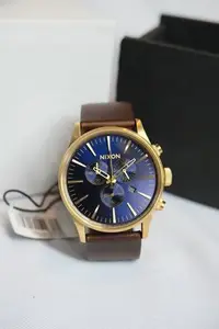 在飛比找Yahoo!奇摩拍賣優惠-全新 現貨 NIXON Sentry Chrono watc