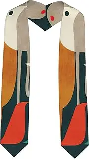 [EdWal] Flock of Birds print Graduation Stole and Sash Class for Unisex Adult Honor Stole Honor Stole of 2025