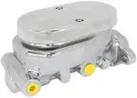 Aeroflow Brake Master Cylinder 1-1/8" Bore Cast Alumin Chrome Smooth - AF300-151
