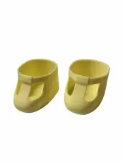 3D PLA Lemon Yellow T-Bar Style Shoes to fit 16" Cabbage Patch Kids Doll