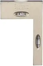 Starrett 134 Cross Test Level and Plumb, 2 x 3-Inch (50 x 75mm)