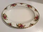 ROYAL ALBERT BONE CHINA "OLD COUNTRY ROSES" OVAL SERVING DISH