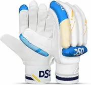 DSC Condor Ruffle Cricket Batting Gloves | Multicolor | Size: Mens | for Right-Hand Batsman