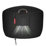 QH.HOME 2025 Upgraded 900D Fabric Fire Pit Cover Round for 33-36 inch Fire Pi...