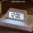 LED Digital Snooze Table Clock Temperature Date Electronic LCD Clock Student
