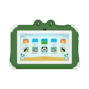 Kids Frog Tablet 7inch Android Learning Tablet for Kids 2GB 32GB Toddler Tablet Students Educational Gift HD Color Green