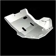 Chassis Skid Plate Motorcycle Frame Engine Guard Crash Bar Protector Cover Fit for Honda CRF250L CRF250L Rally 250L 2013-2020 Chassis Protective Cover(Argent)