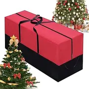 Waterproof Storage Bags for Cushions - Zippered Oxford Cloth Storage Bag | Multipurpose Christmas Tree Box, Holiday Storage Bins for Outdoor Cushions