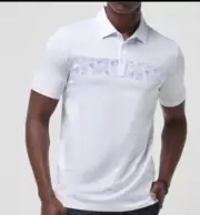 New Size m Medium Golf Travis Mathew Bigger Boat Polo Shirt, Mens