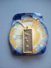 zodiac scorpio oct23-nov21 18" necklace with extender