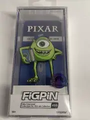 Disney Parks Mike Wazowski FiGPin # 450 Pixar Monsters Inc Monsters University