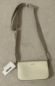 NWT DKNY Crossbody Cream Bag - Bryant Park MD Demi - $148
