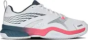 [K-Swiss] Men's Speedex Tennis Shoe, White Stargazer Neon Blaze, 8.5 AU