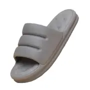 Catzon Womens Feather Recovery Pillow Cloud Slides Sandal-Grey2