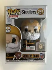 2024 FUNKO POP! NFL SANTA PITTSBURGH STEELERS FANATICS EXCLUSIVE W/ PROTECTOR