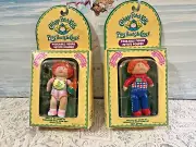 CABBAGE PATCH Kids 2 P'tits Bouts de Choux poseable figures NIB, Panosh Place