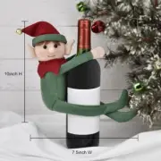 St. Nicholas Square Elf Wine Bottle Hugger ~ NWT ~ perfect hostess gift