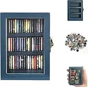 Anxiety Bookshelf (60PCS Mini Books), Shake Bookshelf Shake Away Your Anxiety, Home Decoration for Book Lovers, Miniature Book Library, Office Decor Mini Bookshelf (Small Bookshelf)
