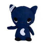 Gus Fink Studio Plush Stitch Kitty Cola Kids Soft Cuddle Toy Blue 11x18cm