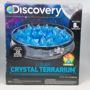 Discovery Kids 3-D Grow Your Own Lunar Crystal Terrarium Moon-Scape STEM Based