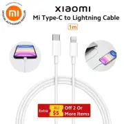 3 x XIAOMI 1M MFI Certified PD Type C to Lightning Cable for Apple iPhone 14 13