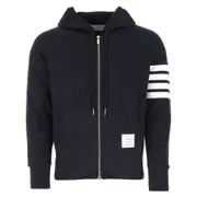 [Thom Browne] Thom Browne Classic Loopback 4-Bar Full-zip Hoodie V NUMERIC BLUE