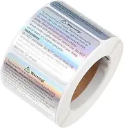BEBEMOKO 1 Roll Candle Warning Labels Safety Stickers for Candle Making Supplies Easy Peel Adhesive Decals for Jars Containers and Tins Compact Design for Practical Use