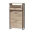 Shoe Cabinet Shoes Storage Rack Wooden Organiser 24 Pairs Shelf Cupboard