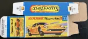 Matchbox Superfast #33 Lamborghini Mira P400 ‘70-‘71 Type G Boxes