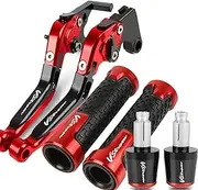 Accessories Motorcycle Accessories Brake Extendable Clutch Levers Handlebars Handle Grips for Suzuki DL650/V-STROM 2004 2005 2006 2007 2008 2009 2010 (Color : 18)