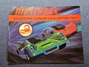 MATCHBOX SUPERFAST COLLECTOR'S CATALOG U.S.A. EDITION 1971 ORIGINAL LESNEY