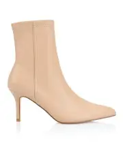 [VERALI] Bella Stretch Ankle Boots in Beige