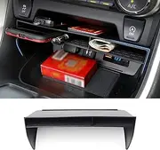 for Toyota RAV4 2021 Accessories 2022, 2020, 2019 Center Console Organizer Shelf, 5th Gen Rav4 2023-2019 Gear Shift Storage Tray Secondary Box Insert Divider, Non-Slip Organizer for Cellphone Wallet