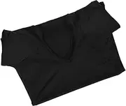 [Healeved] Yoga Sweat T Shirt for Women with Underarm Sweat Pads Breathable Drying Machine Washable Undershirt for Yoga Workout Unisex Design