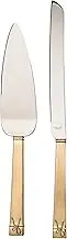 Wedgwood Vera Wang Love Knots Cake Knife and Server Set, Gold