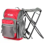 【RHINO 犀牛】G522 【22公升】椅子背包 可拆式設計 透氣彈性鋼網架背包 登山背包 折疊椅 旅遊背包