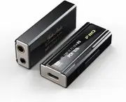 FiiO KA5 USB DAC Headphone Amp dongle Volume Control PCM 768kHz DSD 256 Headphone Outputs 3.5mm/4.4