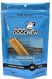 Super Himalayan Dog Chew 100% Natural Premium Organic Long Lasting Dog Treat,Odor Stain Gluten GMO Free Protein-Rich Treats Improved Oral Health (Medium)