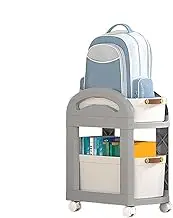 Adjustable Under Desk Cart, Under Desk Cart with Drawers, Desk Storage Cart on Wheels, Office Rolling Storage Cart, Under Desk Storage Unit, Portable Under Desk Cart, Under Desk File Storage Cart