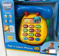 在飛比找Yahoo!奇摩拍賣優惠-Vtech Pulln Learn Phone - 降價促銷