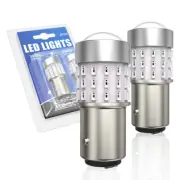 For Kia Sportage 1995-2020 1157 2057 BAY15D Red LED Brake Tail Light Bulbs (for: Kia)