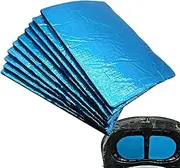Car Heat Shield - Automotive Sound Deadening Mat - Adhesive Heat Sound Deadening Insulation Mat, Car Sound Deadening for Vehicle Hood Ceiling Firewall