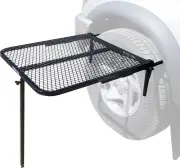 Vehicle Tire-Mounted Steel Camping, Travel, Tailgating and Outdoor Work Table, B