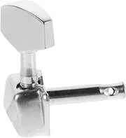 TOGEVAL Folk Guitar Tuning Bolt Semi-enclosed Tuning Pegs for Square Guitar Machine Heads