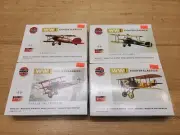 4 X Airfix Model Kits 1:72 Sopwith 2F1 Fokker - Albatros DVa NOS # G