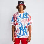 MLB NY LA DODGERS 多色鏡面進口 T 恤