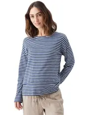 [Ripe] Claudette Long Sleeve Nursing Top in Multi