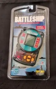 Electronic Hand-held Battleship Classic Naval Combat Game MB Hasbro