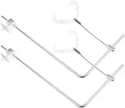 BCOATH Aquarium Light Holder Fish Tank Light Stand Aluminum Alloy Racks for Fish Tank Decorations